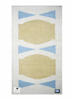 Matot<MUM'S Bowl Rug #4 Bowties -matto LIGHT BLUE