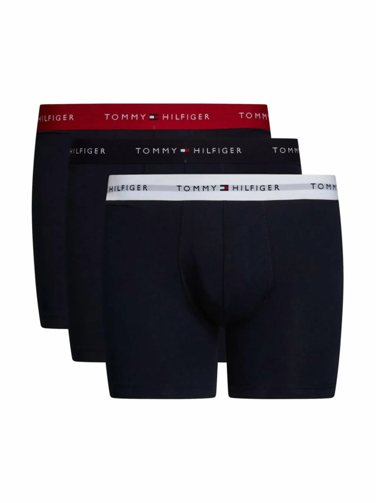 Alusasut<Tommy Hilfiger Boxer Brief -alushousut, 3-pack 0W3 PRIMARY RED/WHITE/DESERT SKY