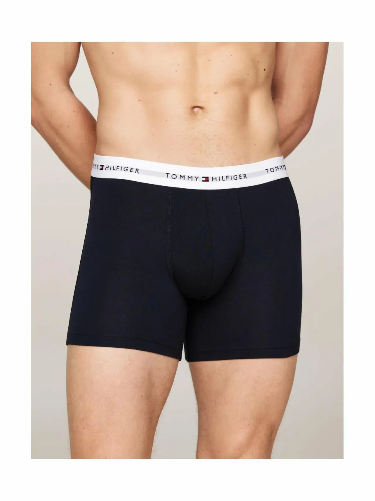 Alusasut<Tommy Hilfiger Boxer Brief -alushousut, 3-pack 0W3 PRIMARY RED/WHITE/DESERT SKY