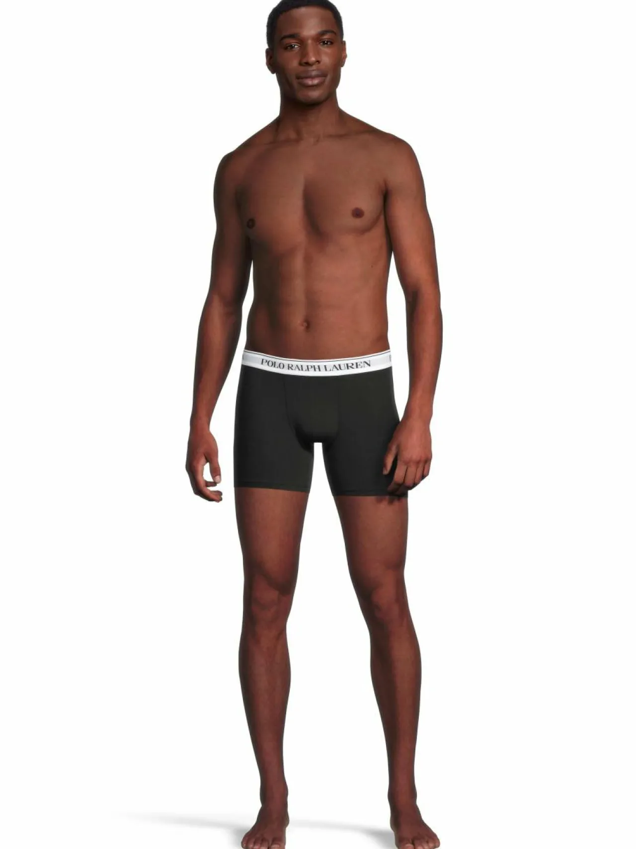 Alusasut<Polo Ralph Lauren Boxer Brief -bokserit 3-pack 3PK BLACK HRB ISL BLUE/RED