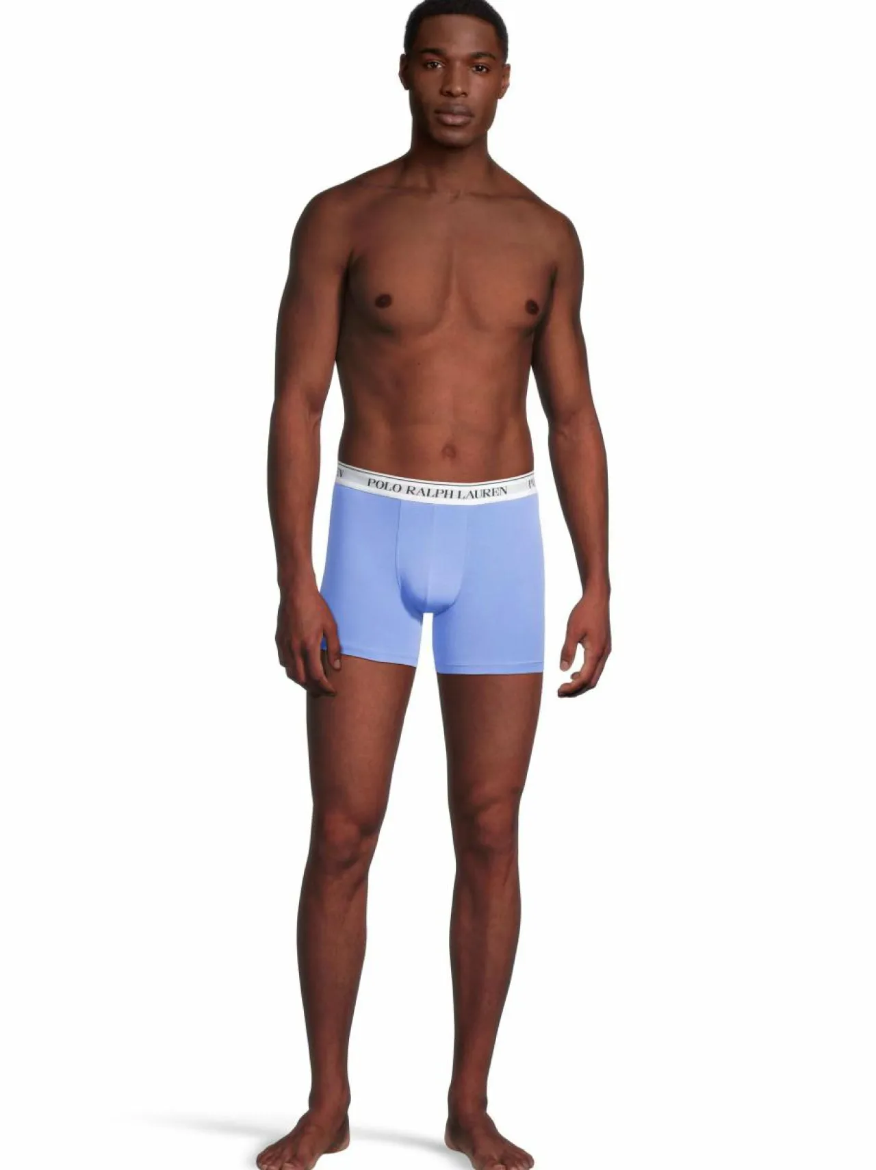 Alusasut<Polo Ralph Lauren Boxer Brief -bokserit 3-pack 3PK BLACK HRB ISL BLUE/RED