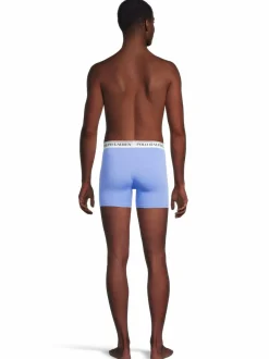 Alusasut<Polo Ralph Lauren Boxer Brief -bokserit 3-pack 3PK BLACK HRB ISL BLUE/RED