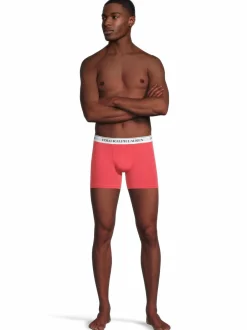 Alusasut<Polo Ralph Lauren Boxer Brief -bokserit 3-pack 3PK BLACK HRB ISL BLUE/RED