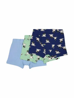 Alusvaatteet<Lindex Boxerit 3 kpl 7339 DARK BLUE