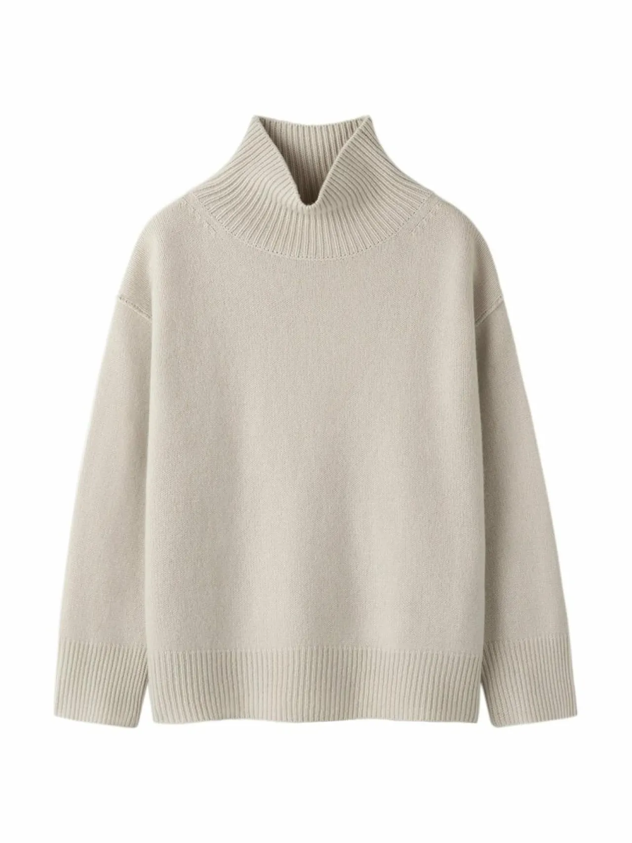 Soft Goat Boyfriend Turtleneck -kashmirneule^ Neuleet