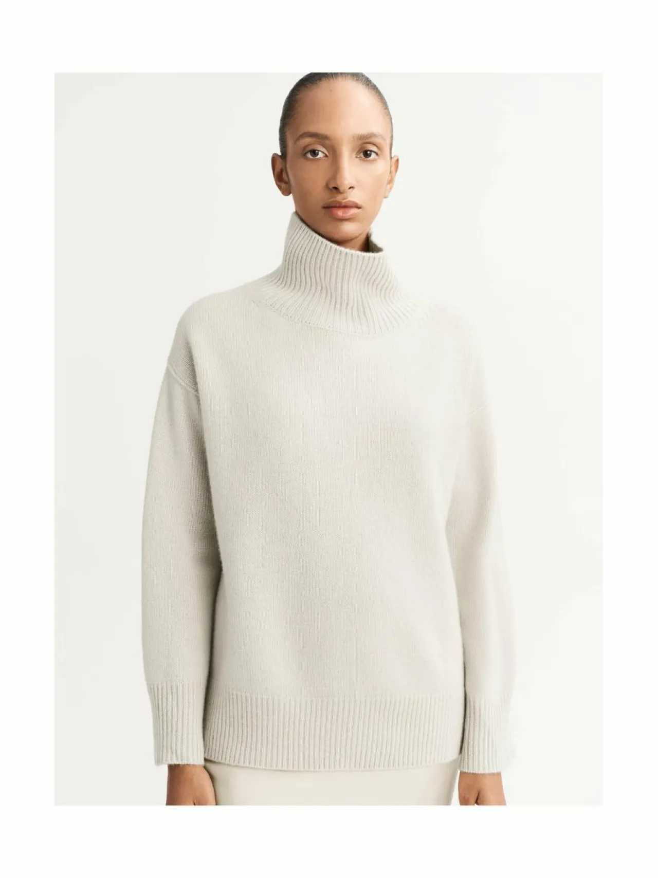 Soft Goat Boyfriend Turtleneck -kashmirneule^ Neuleet