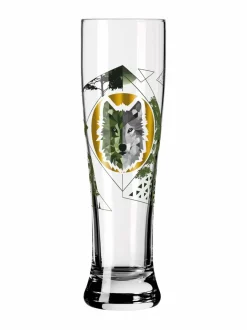 Lasit<Ritzenhoff Brauchzeit Weizen -olutlasi, 2 kpl GREEN,RED,GREY