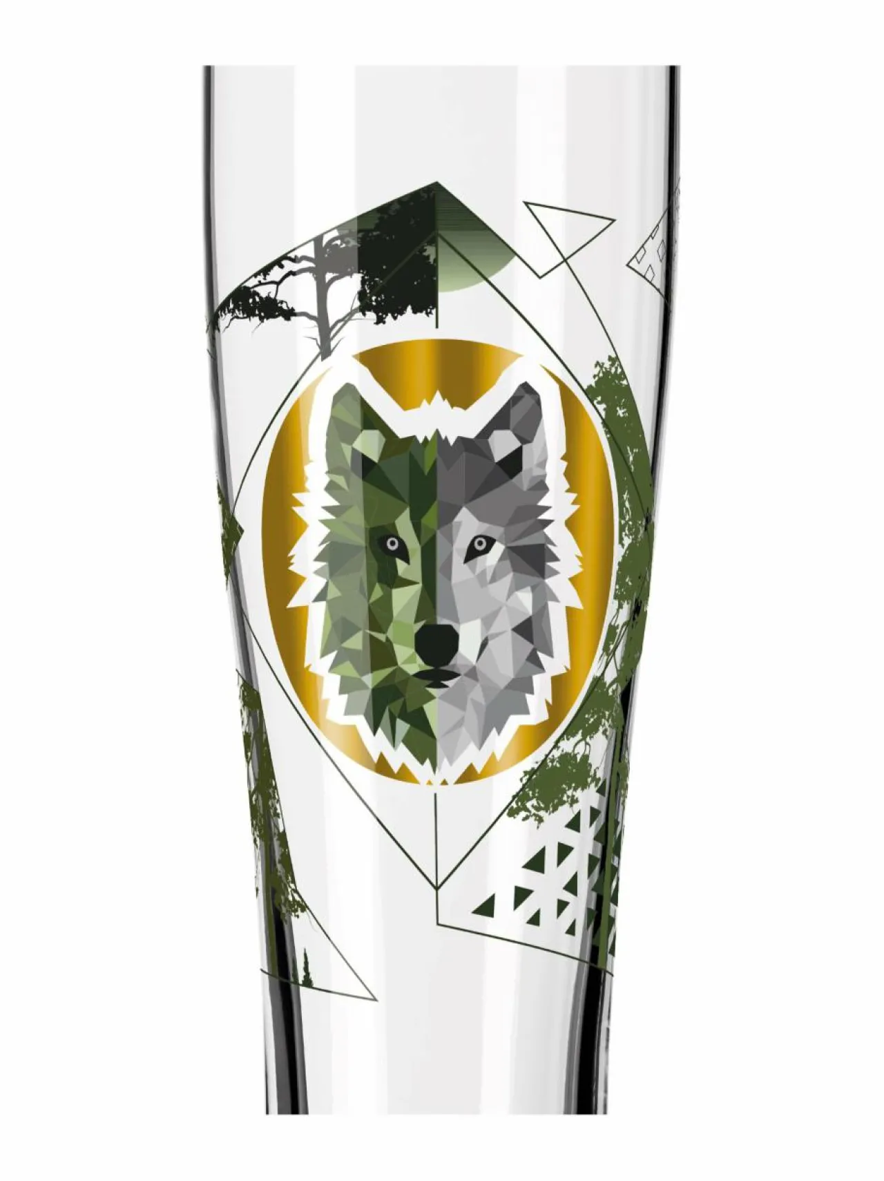 Lasit<Ritzenhoff Brauchzeit Weizen -olutlasi, 2 kpl GREEN,RED,GREY