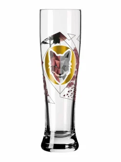 Lasit<Ritzenhoff Brauchzeit Weizen -olutlasi, 2 kpl GREEN,RED,GREY
