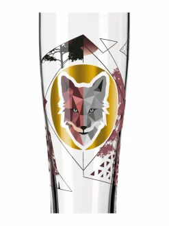 Lasit<Ritzenhoff Brauchzeit Weizen -olutlasi, 2 kpl GREEN,RED,GREY