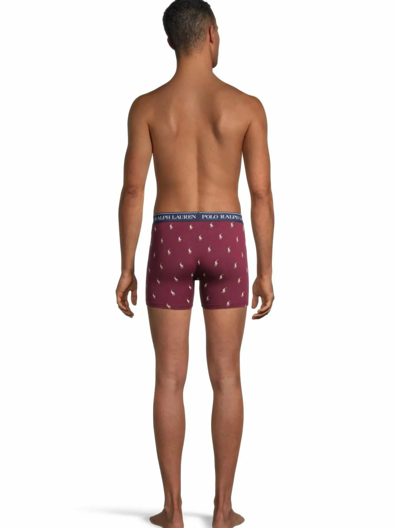 Alusasut<Polo Ralph Lauren Brief-bokserialushousut 3-pack 3PK DMSN RD AOP CRM/AD HTR/NVY