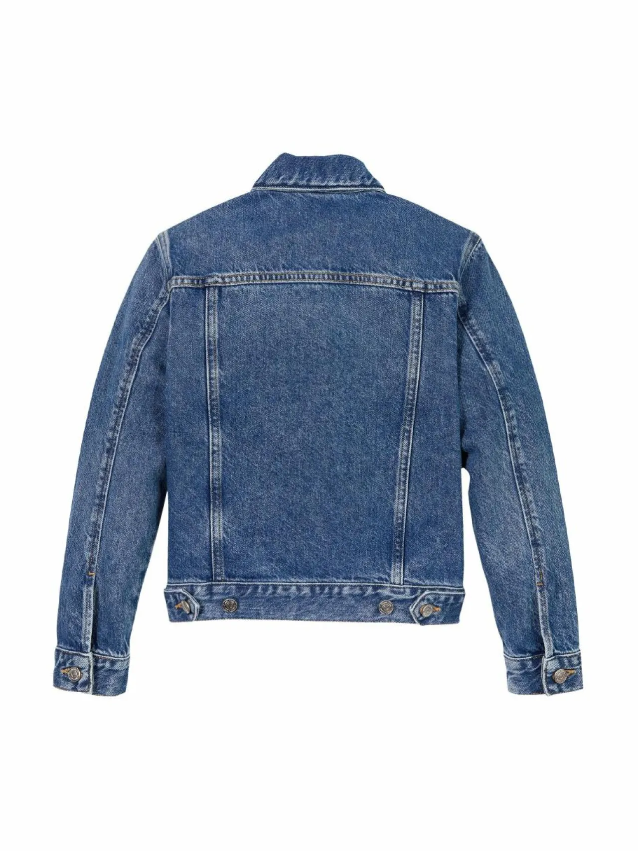 Ulkoiluvaatteet<Calvin Klein Kids Bright Trucker -farkkutakki 1A4 BRIGHT MID BLUE