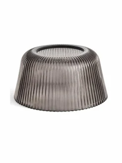 Kattovalaisimet<HAY Brim-riippuvalaisin 24,5 cm SMOKED GREY GLASS