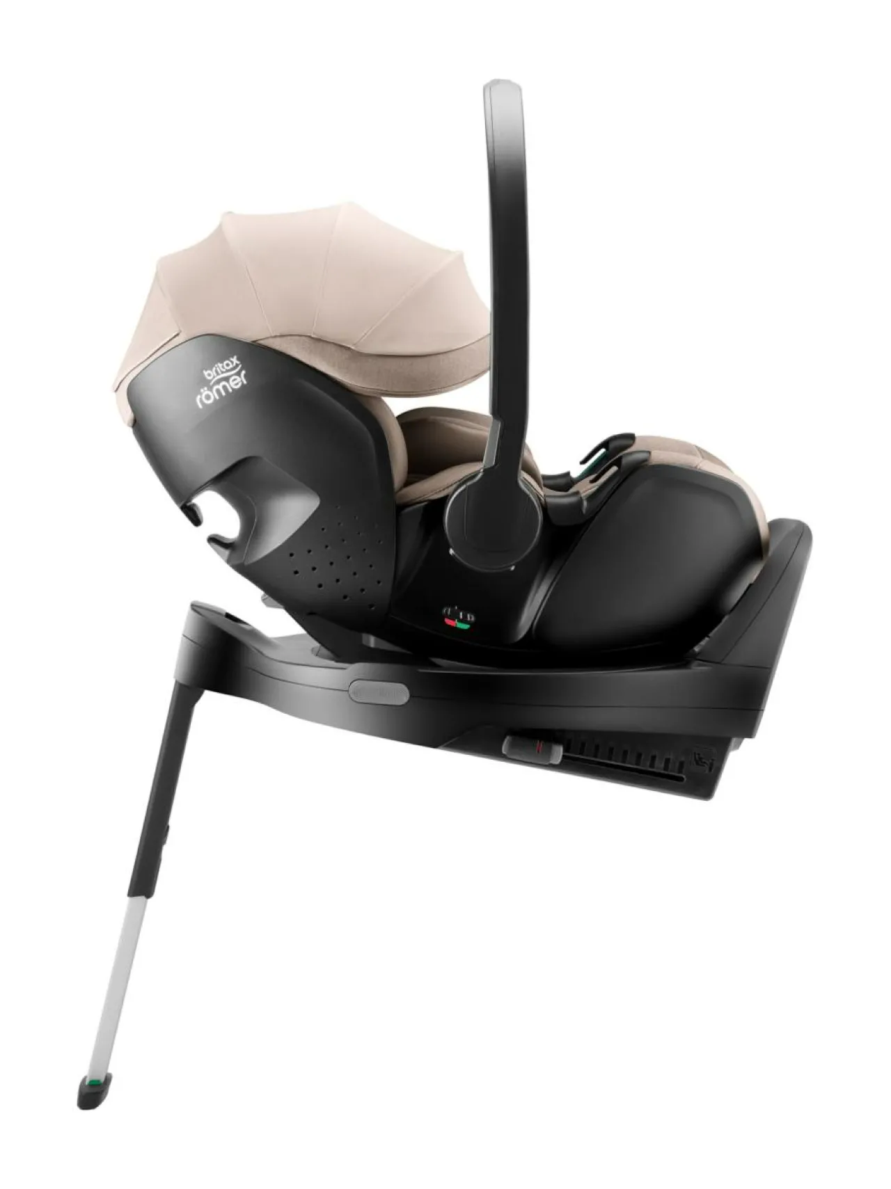 Turvaistuimet<Britax Baby-Safe Pro turvakaukalo ja Vario Base 5Z telakka LUX URBAN OLIVE