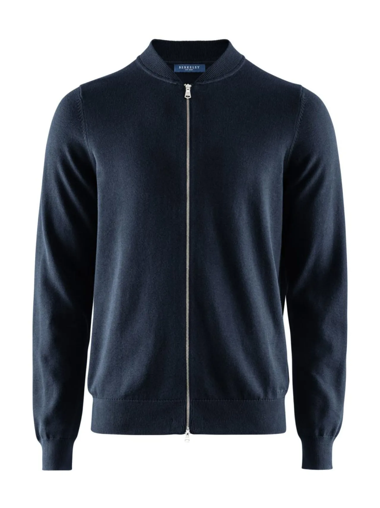 Neuleet<Berkeley Brockton Cotton Fullzip -neuletakki NAVY