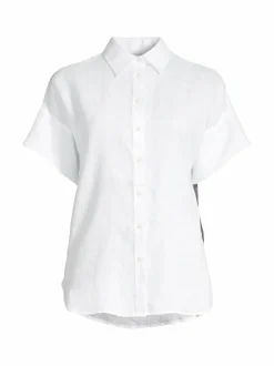 Paidat & Puserot<Lauren Ralph Lauren Broono-pellavapaita WHITE