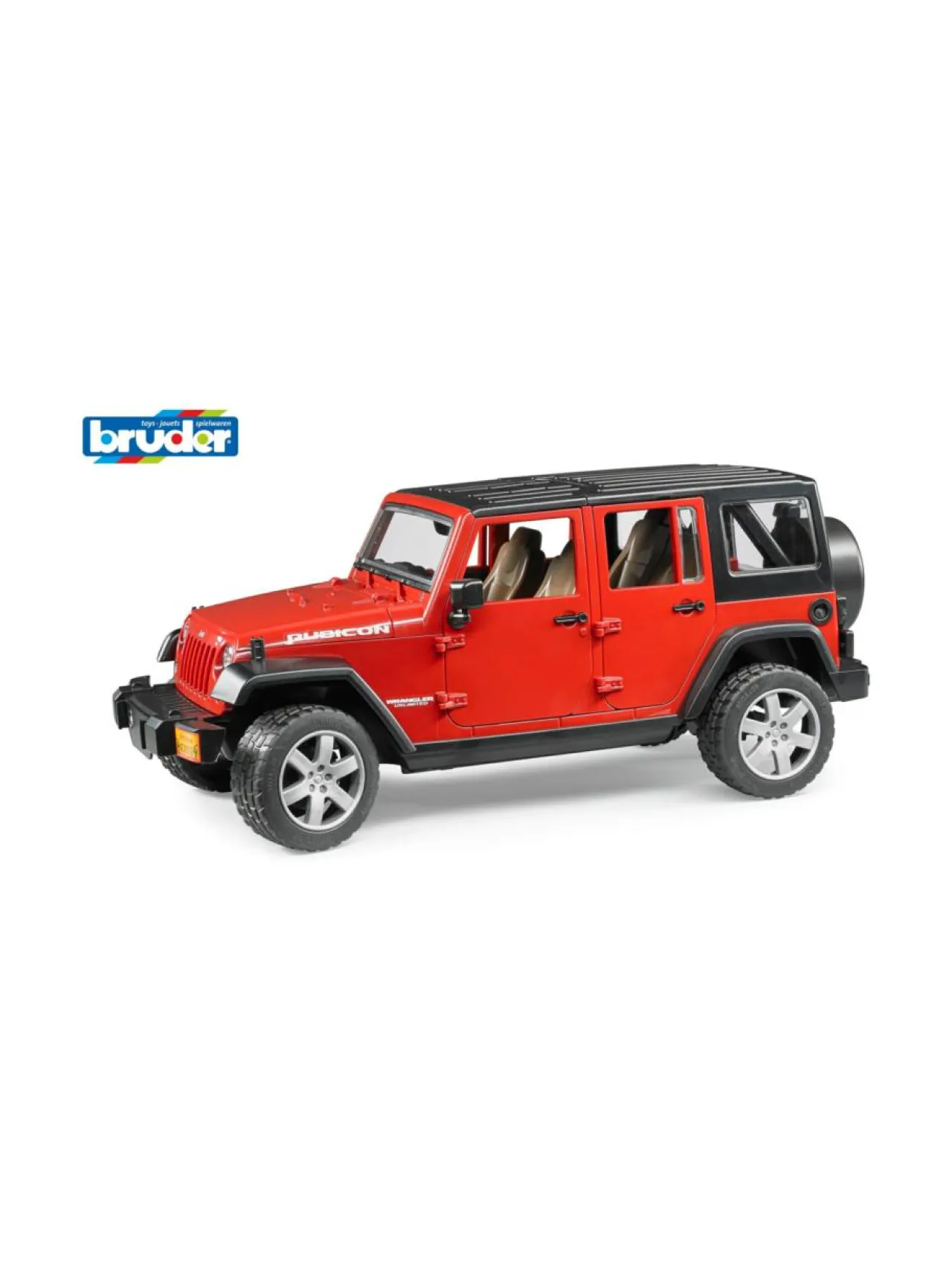 BRUDER Jeep Wrangler Unlimited Rubicon, 1:16^ Autot Ja Muut Ajoneuvot