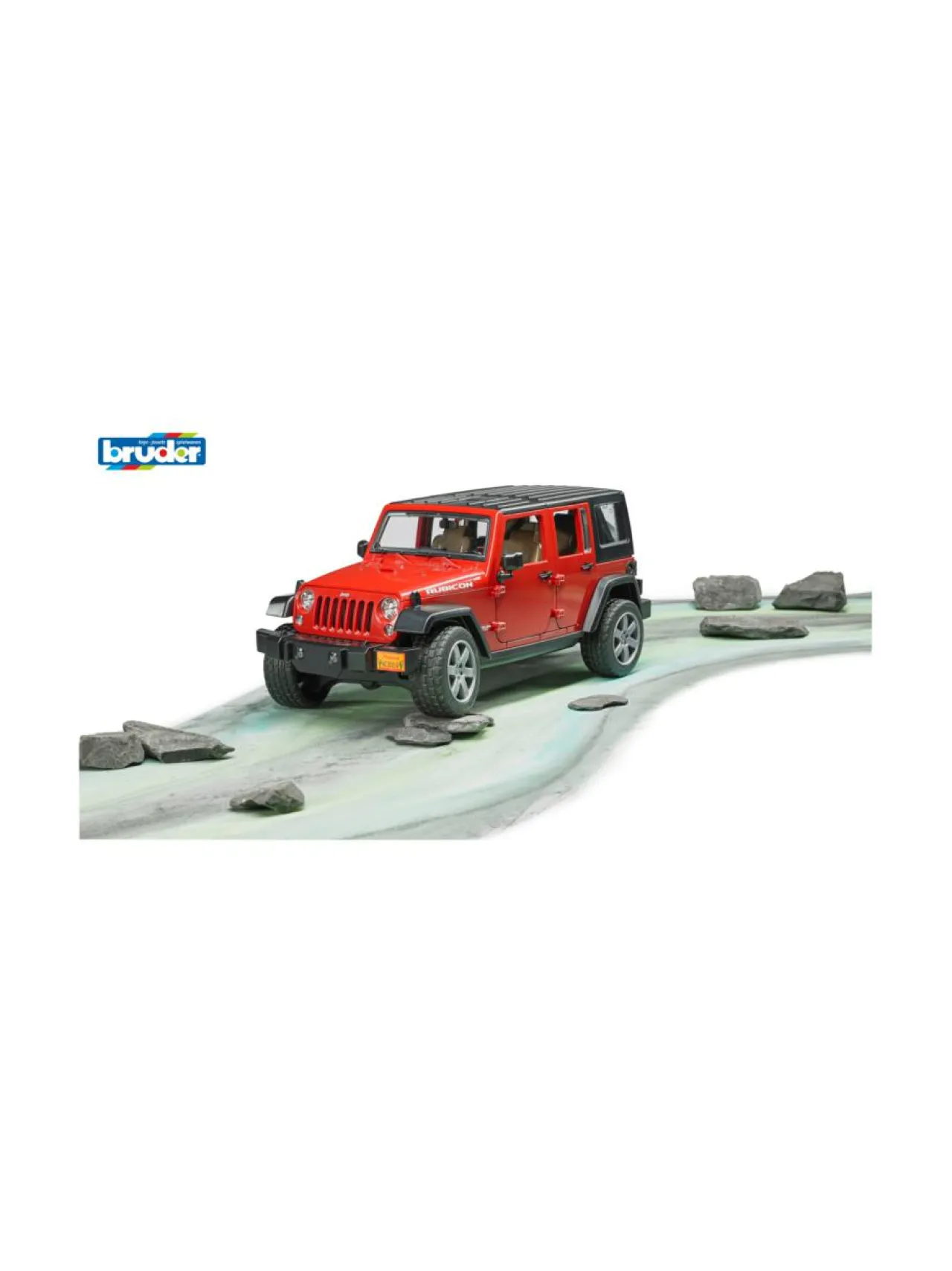 BRUDER Jeep Wrangler Unlimited Rubicon, 1:16^ Autot Ja Muut Ajoneuvot