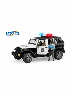 BRUDER Jeep Wrangler Unlimited Rubicon -poliisiauto, 1:16^ Autot Ja Muut Ajoneuvot