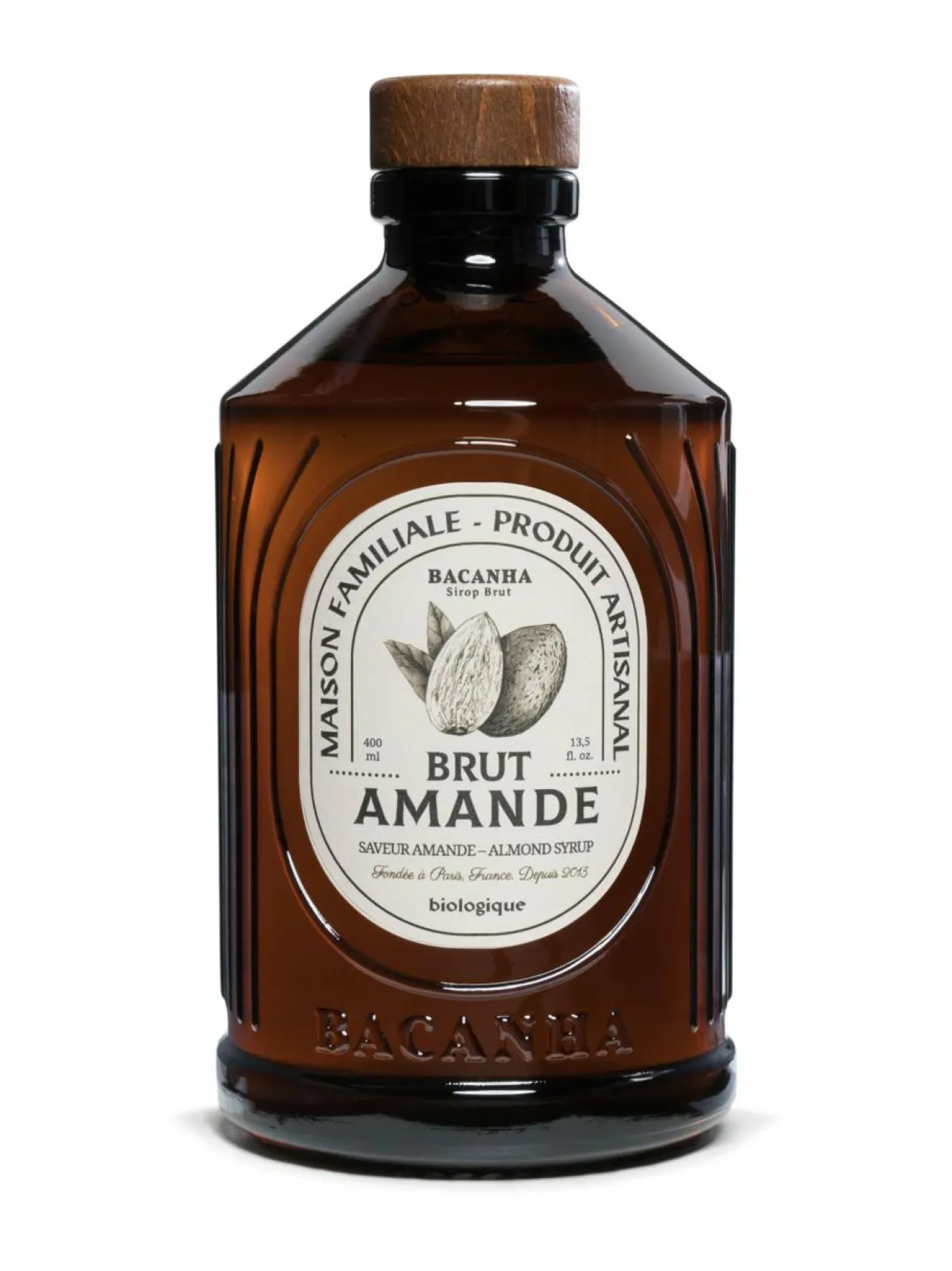 Makeat Delituotteet<Bacanha Brut Amande -mantelisiirappi, 400 ml