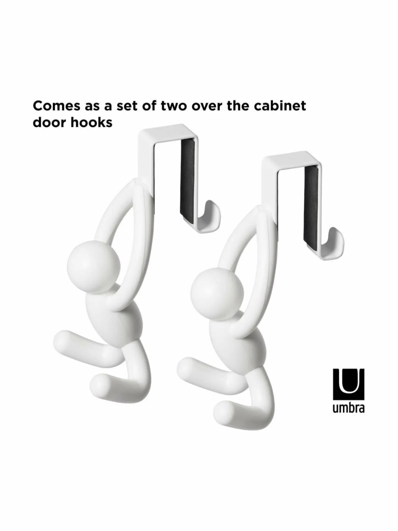 Umbra Buddy Over the Cabinet Hook -koukku 2 kpl^ Naulakot & Koukut