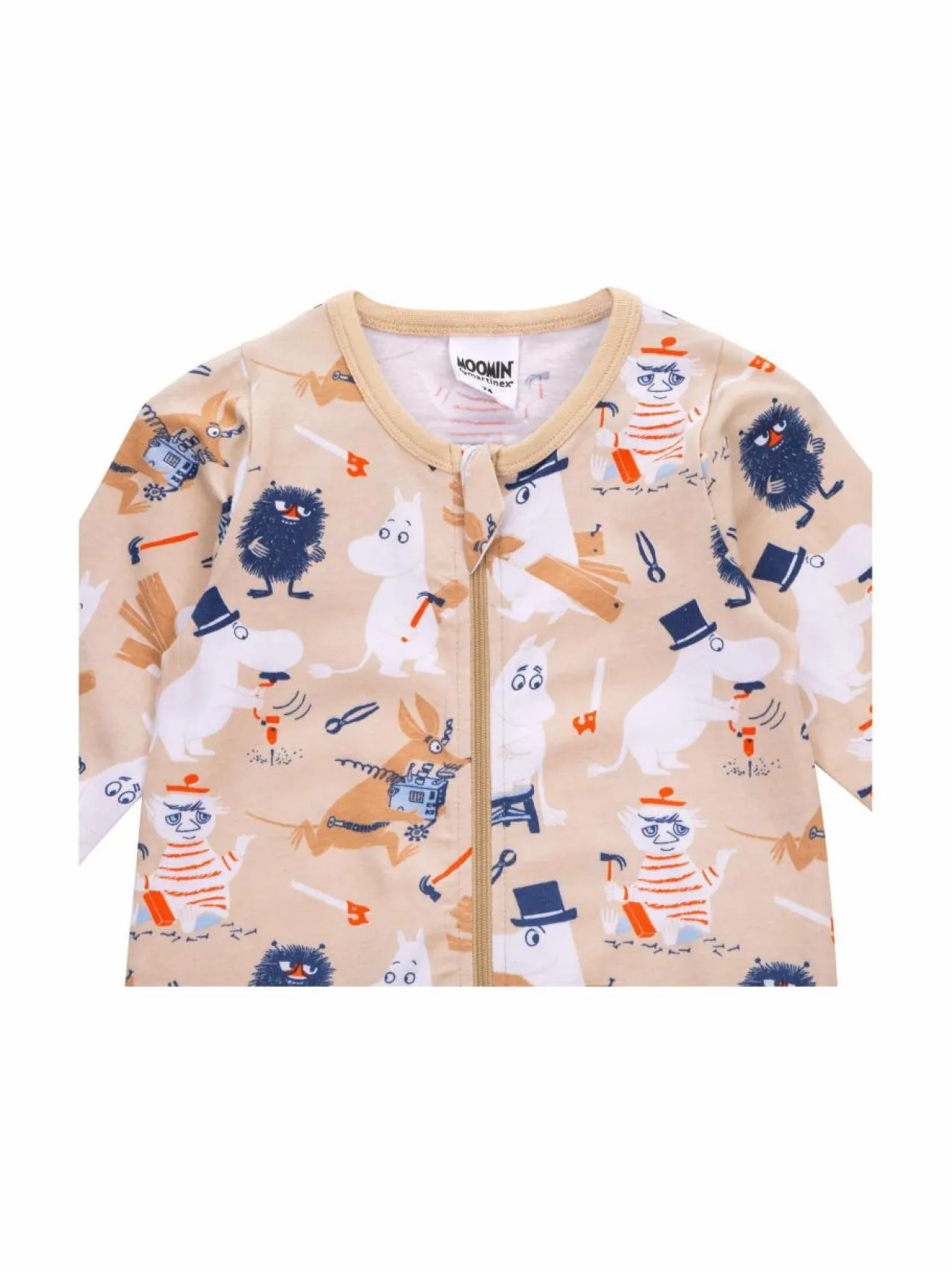 Yöasut & Kylpytakit<Muumi Builders-pyjama BEIGE