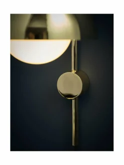 Seinävalaisimet<Frandsen Butterfly-seinävalaisin BRASS