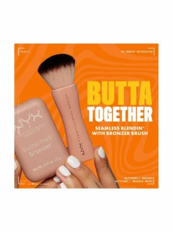 Kasvot<NYX Professional Makeup Buttermelt Bronzer -aurinkopuuteri