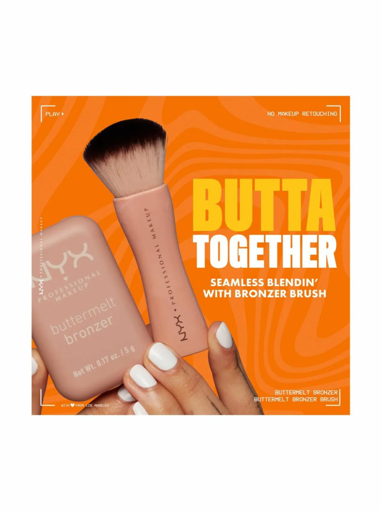 Kasvot<NYX Professional Makeup Buttermelt Bronzer -aurinkopuuteri