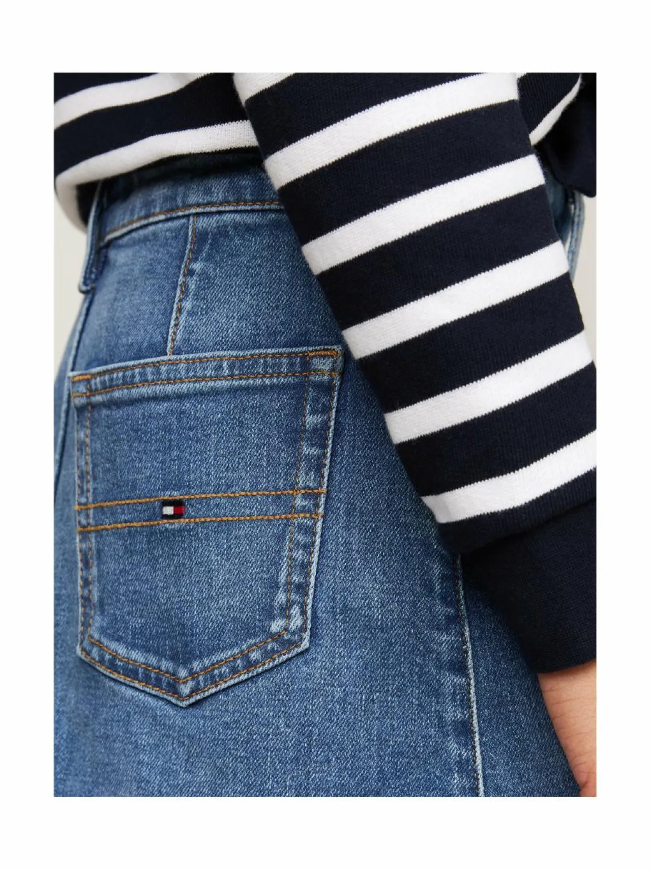 Tommy Hilfiger Button Through -farkkuhame^ Mekot & Hameet|Mekot & Hameet