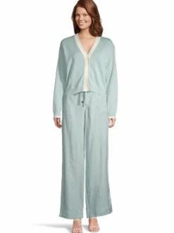 Neuleet<Lauren Ralph Lauren Cadina-neuletakki AQUA PEARL/MASCARPONE CREAM