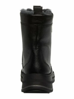 Nilkkurit<ara Calais H-last Two Zippers -nahkanilkkurit turkisvuorella 01 SCHWARZ