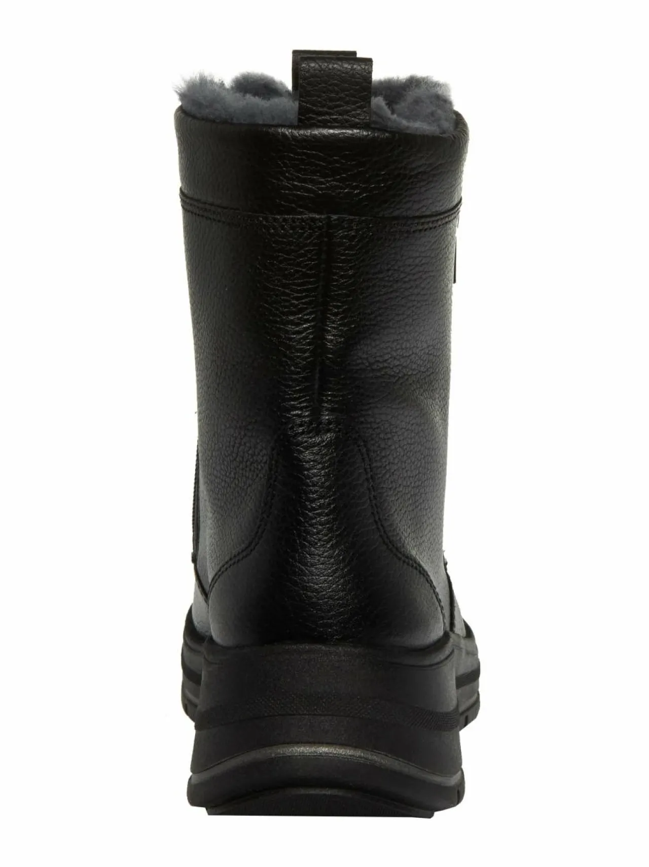 Nilkkurit<ara Calais H-last Two Zippers -nahkanilkkurit turkisvuorella 01 SCHWARZ
