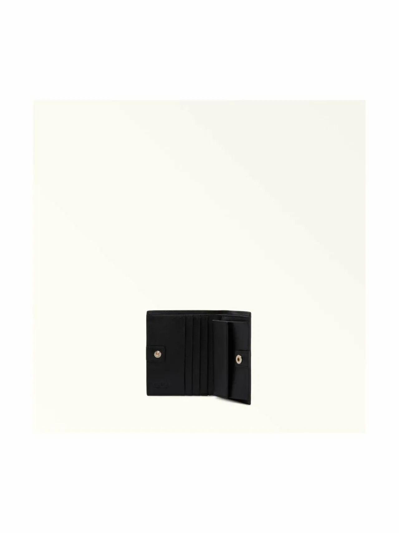 Lompakot & Kotelot<Furla Camelia S Compact -nahkalompakko O6000 NERO