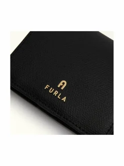 Lompakot & Kotelot<Furla Camelia S Compact -nahkalompakko O6000 NERO