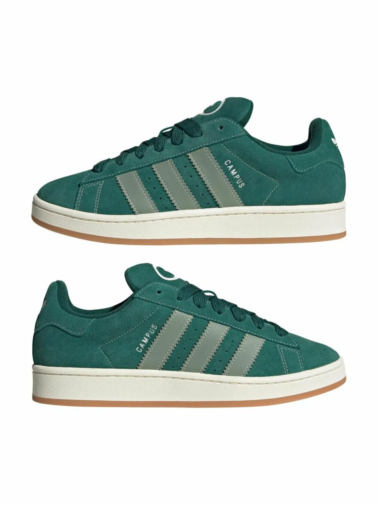 Urheilujalkineet|Tennarit & Sneakerit<adidas Originals Campus 00s -nahkatennarit JH8794 CGREEN/SILGRN/OWHITE