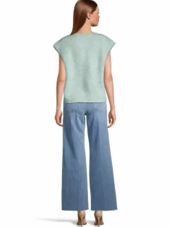 Neuleet<SECOND FEMALE Camryn-neuleliivi 4105 SLATE GREEN