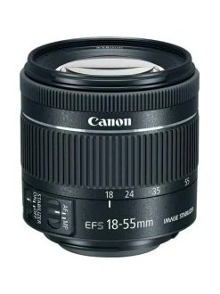 Canon EF-S 18-55mm f/4-5.6 IS STM -objektiivi^ Kamerat