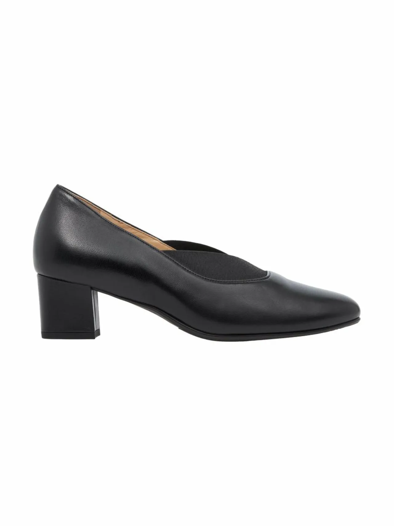 Avokkaat & Korkokengät<HASSIA Capri-nahkakengät 0100 BLACK