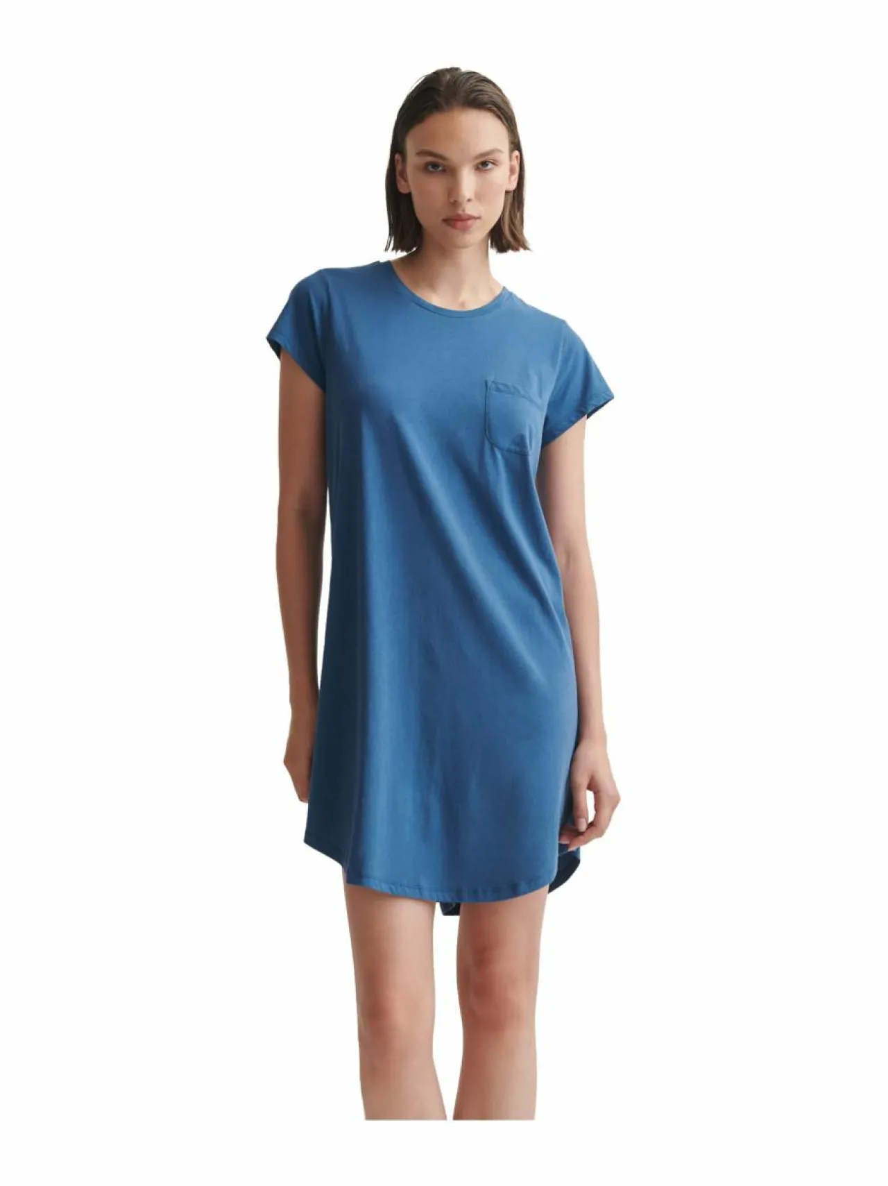 Yö- & Oloasut<Skin Carissa Pima -puuvillayöpaita DMF DENIM