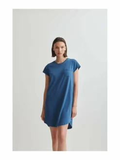 Yö- & Oloasut<Skin Carissa Pima -puuvillayöpaita DMF DENIM