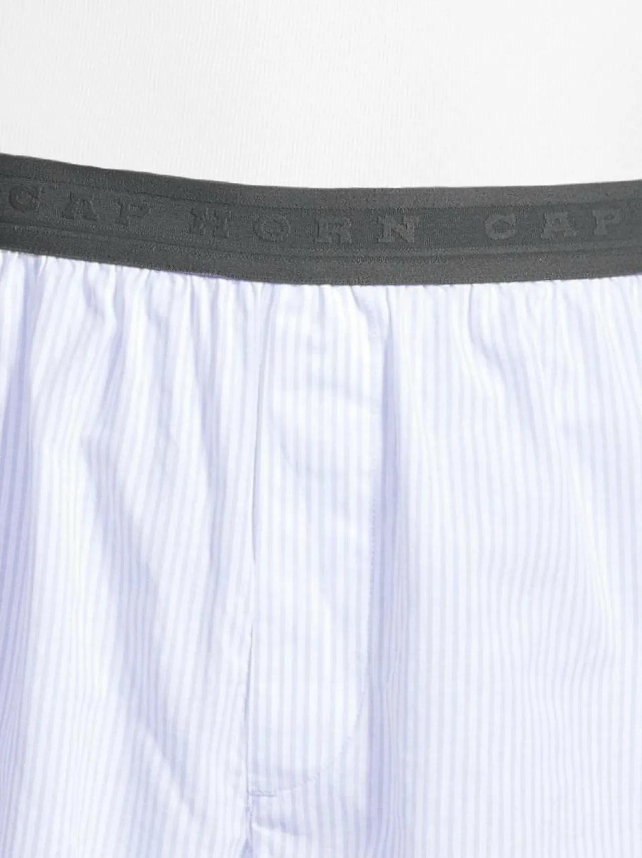 Alusasut<Cap Horn loungewear Carl -alushousut, 2-pack WHITE-LT. BLUE CHECK/LT.BLUE WHITE STRIPE