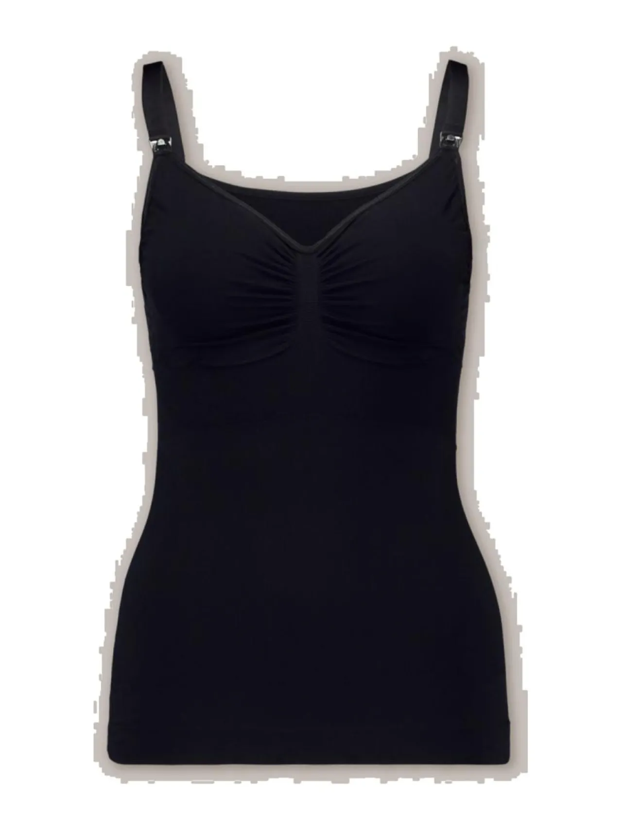 Carriwell Nursing Top with Shapewear imetystoppi - musta^ Äitiysvaatteet