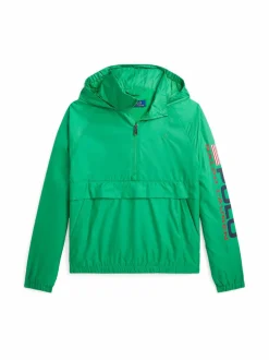 Ulkoiluvaatteet<Polo Ralph Lauren Casey Hz Windbreaker -ulkoilutakki GREEN