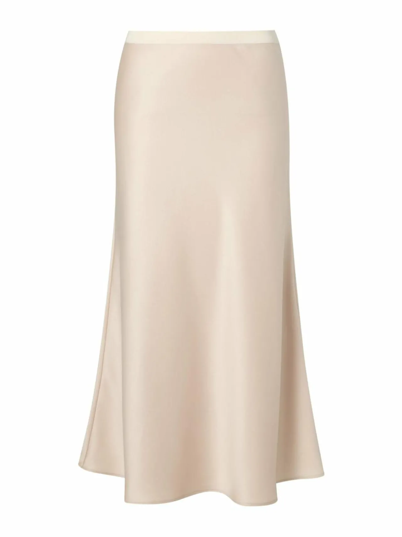 Hameet<Ida Sjöstedt Cat-satiinihame LIGHT BEIGE