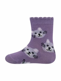 Sukat & Sukkahousut<Ewers Cat-sukat 2-pack 2 LILAC