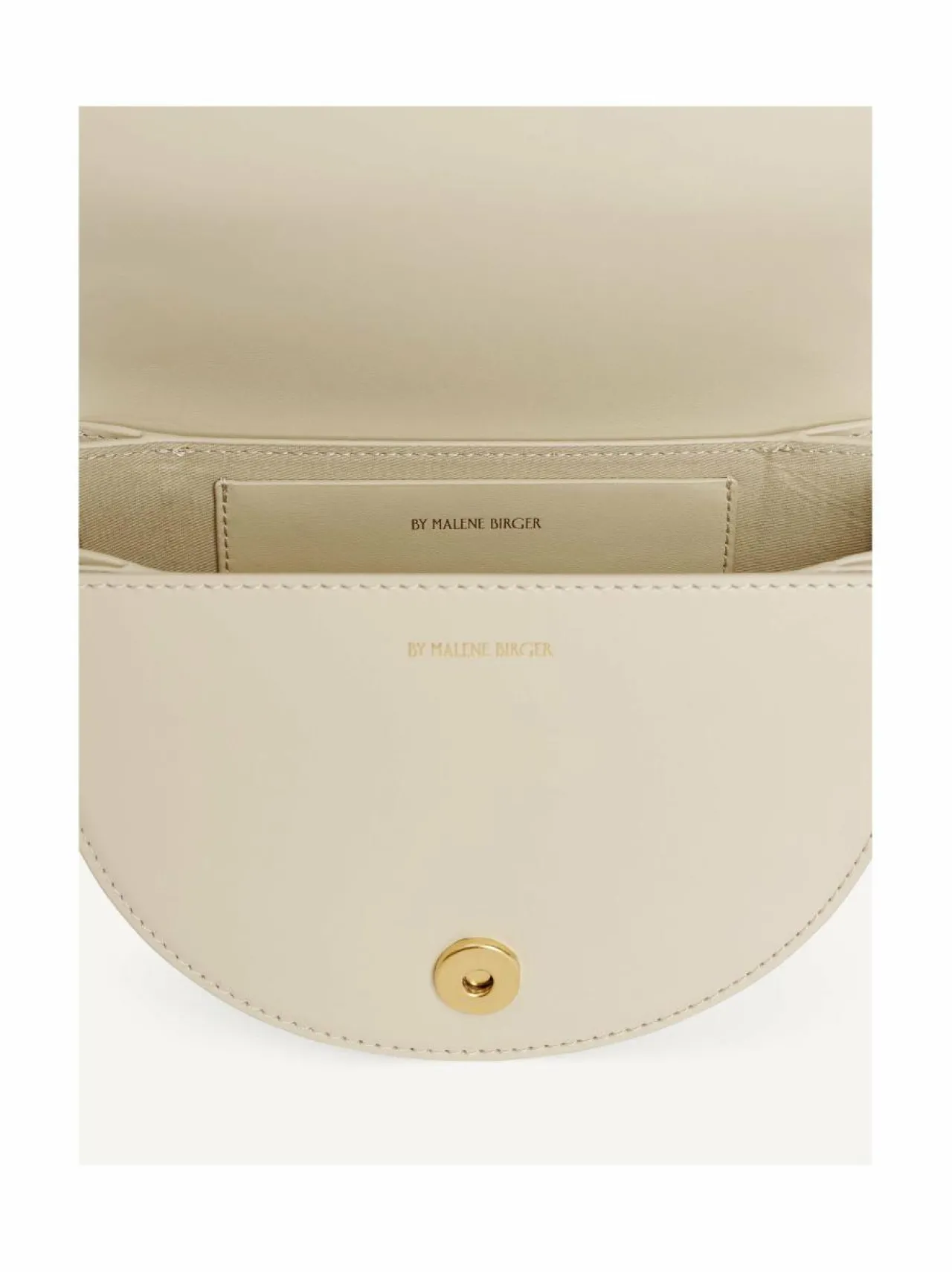 Käsilaukut<By Malene Birger Cebelle-nahkalaukku 1CT OYSTER GRAY