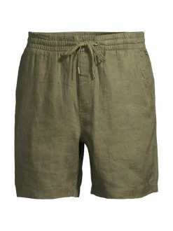 Housut<Polo Ralph Lauren Cfprepsters-pellavashortsit NEW OLIVE