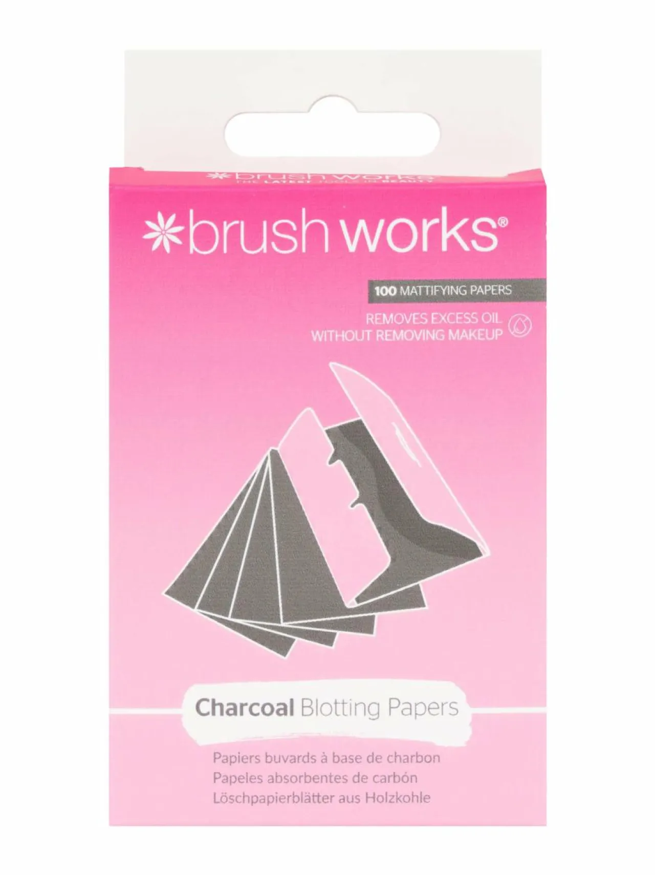 Brushworks Charcoal Blotting Papers Powder Paper -kasvopaperi^ Hygieniatuotteet