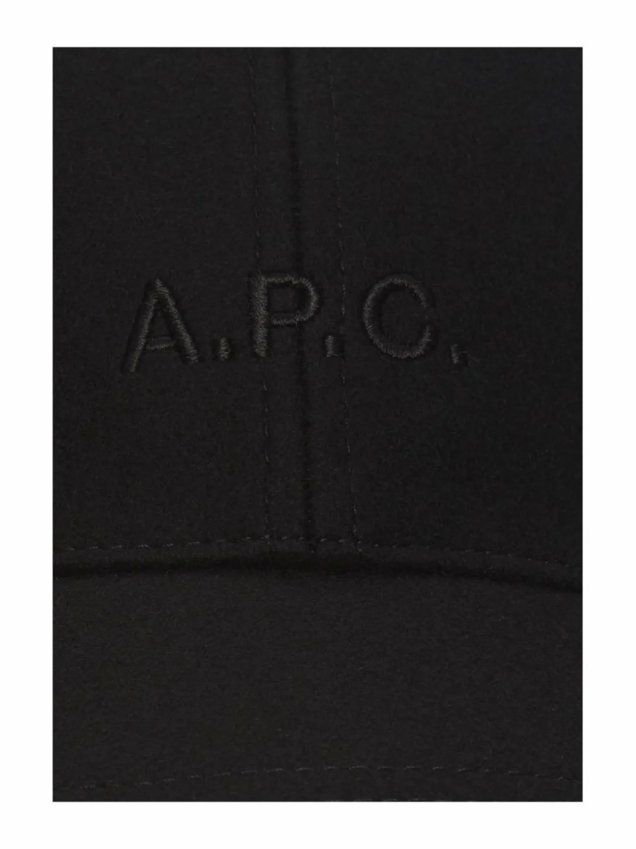 Hatut & Pipot<A.P.C Charlie-lippalakki LZZ NOIR